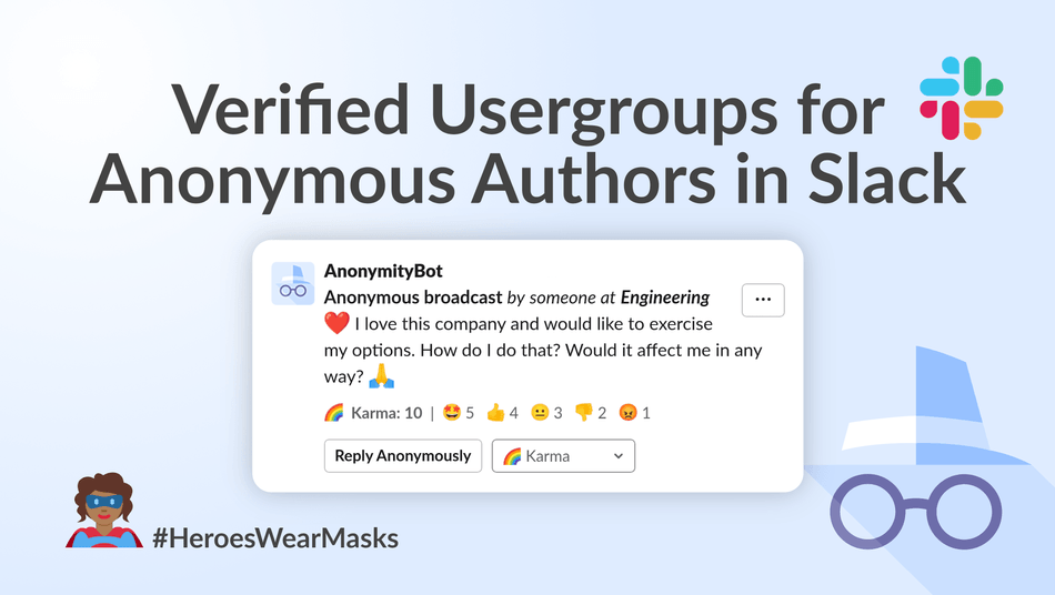 Verified Usergroups for Anonymous Authors